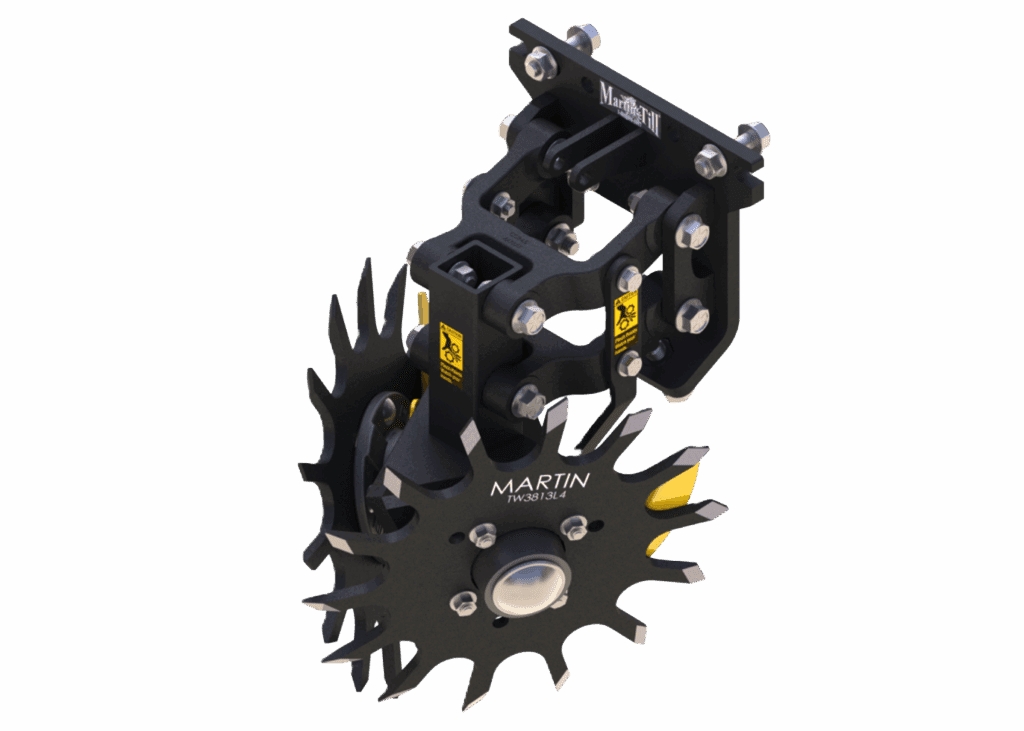 A-Frame Style Floating Row Cleaner